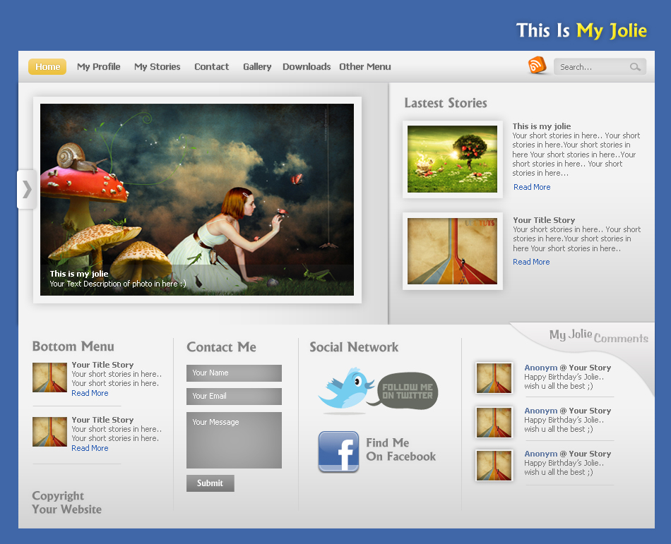Web Design by kod0k for this project | Design #519977