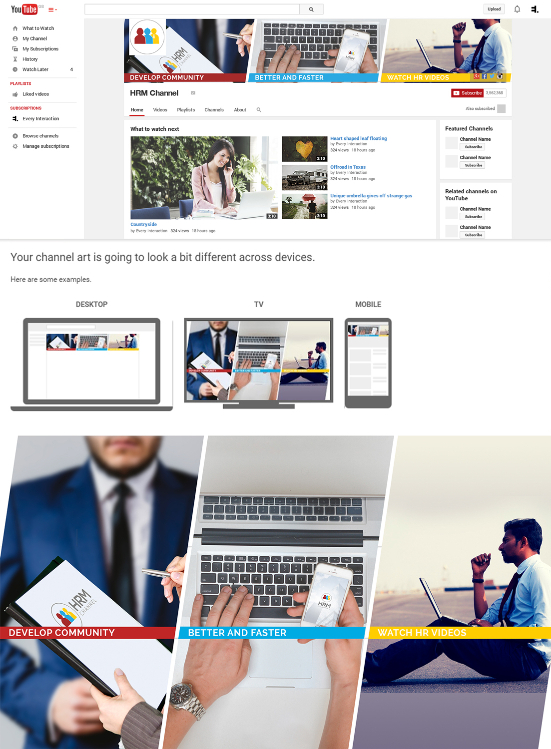 YouTube Design by rdesign12 for this project | Design #12804479