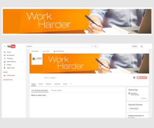 YouTube Design by juan6991 for this project | Design: #12792773