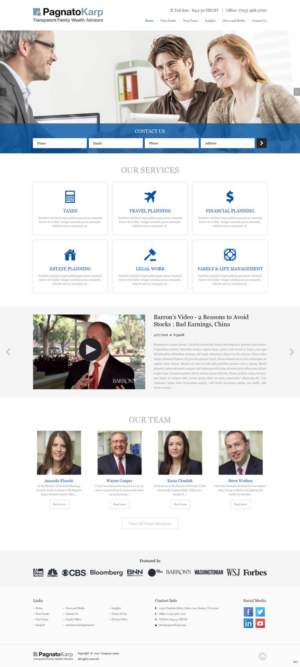 Web Design by pb for this project | Design: #12799013
