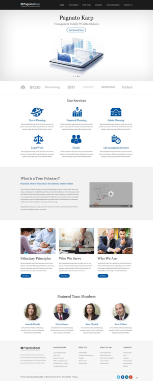 Web Design by pb for this project | Design: #12801214