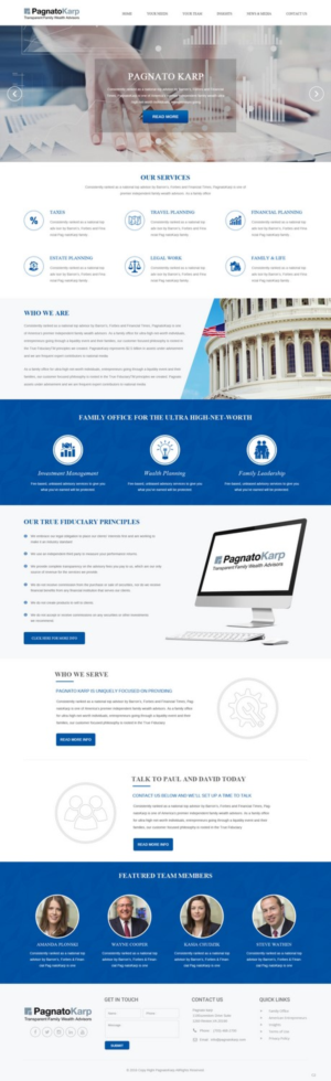 Web Design by pb for this project | Design: #12801215