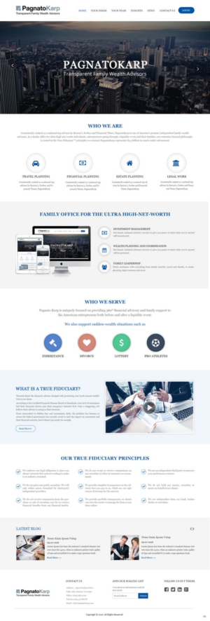 Web Design by pb for this project | Design: #12801217