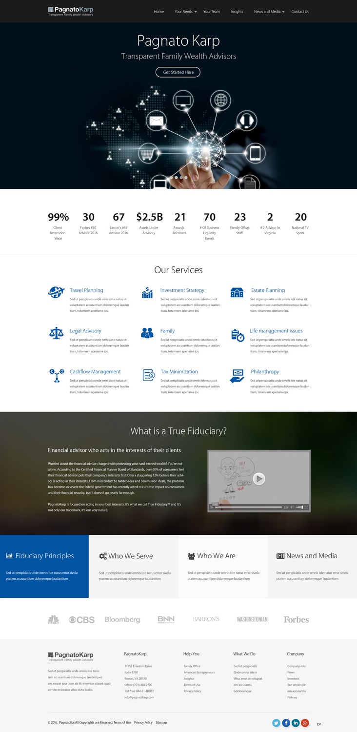 Web Design by pb for this project | Design #12884314