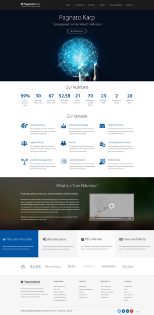 Web Design by pb for this project | Design: #12894309