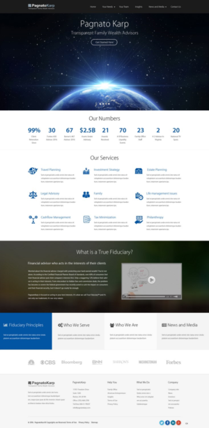 Web Design by pb for this project | Design: #12894310