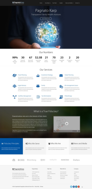 Web Design by pb for this project | Design: #12894318