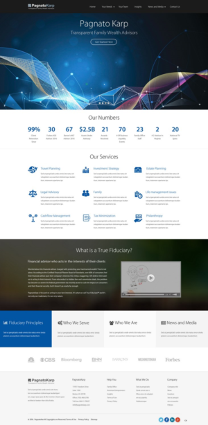 Web Design by pb for this project | Design: #12894320