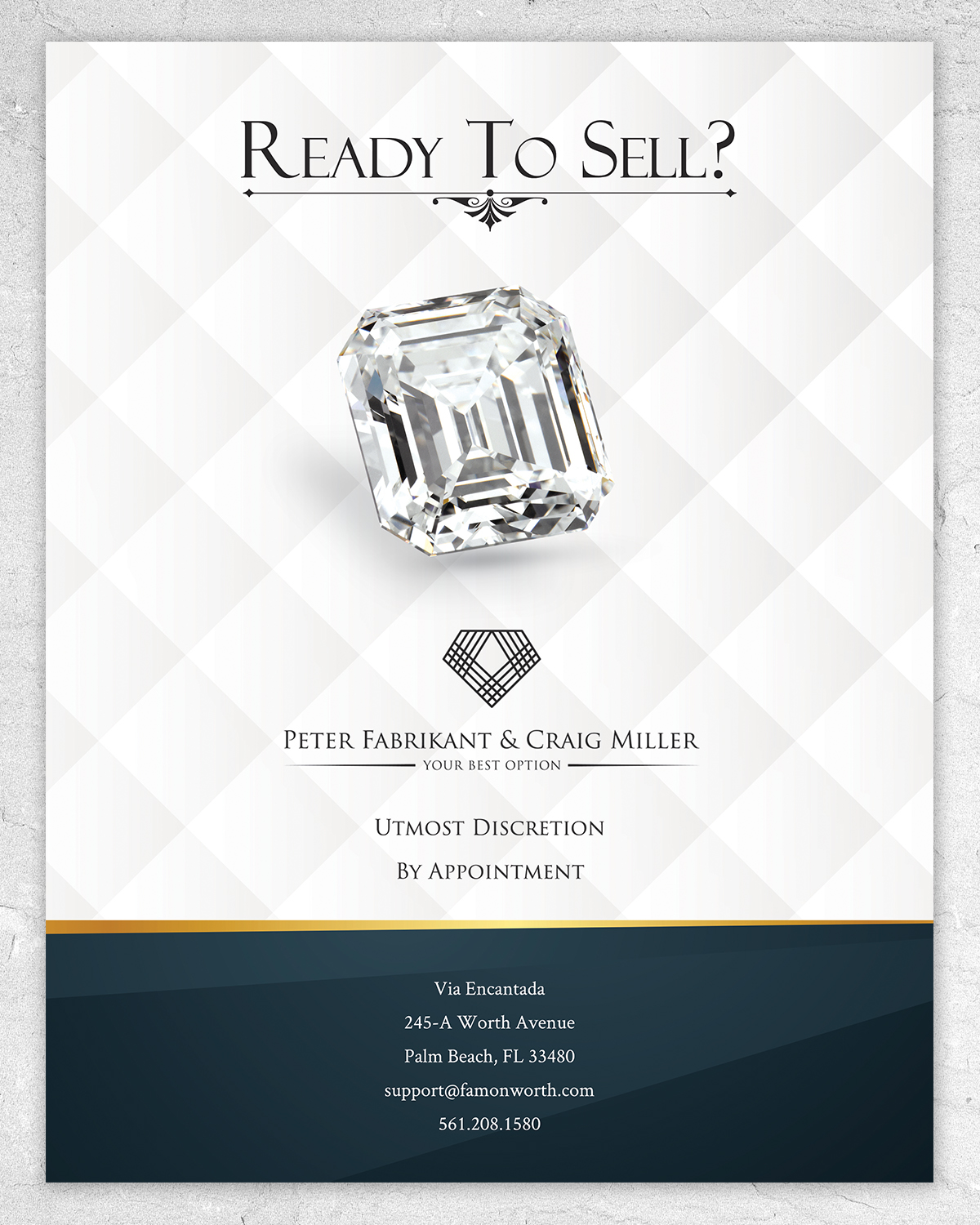 Newspaper Ad Design by sun_design for Fam on Worth, LLC | Design #12807615