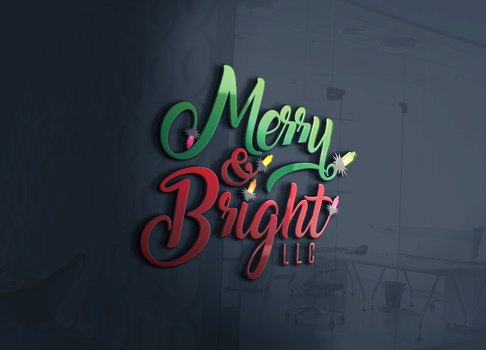 Logo Design by Carlos Alba D. for Merry & Bright, LLC | Design #12792892