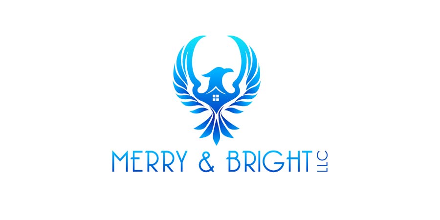 Logo Design by debdesign for Merry & Bright, LLC | Design #12797672