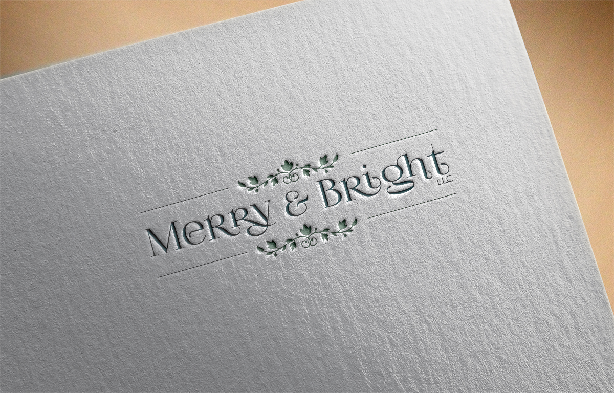 Logo Design by Salina R for Merry & Bright, LLC | Design #12838391