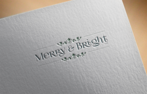 Logo Design by Kiran for Merry & Bright, LLC | Design: #12838391