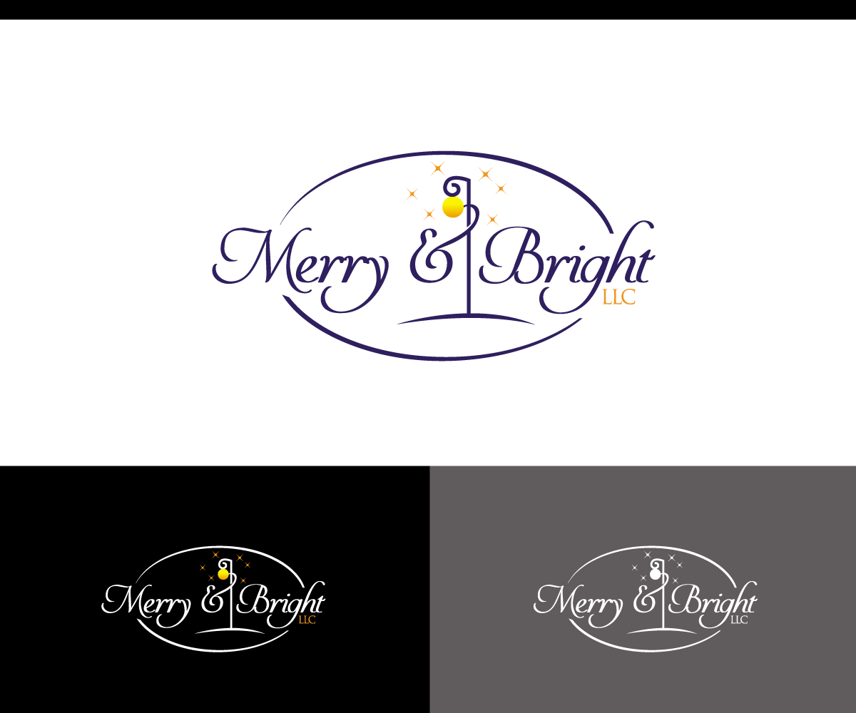 Logo Design by e-graphics for Merry & Bright, LLC | Design #12797914
