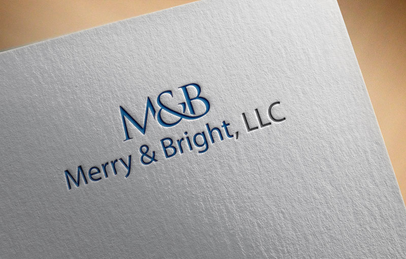 Logo Design by designlogo007 for Merry & Bright, LLC | Design #12799378