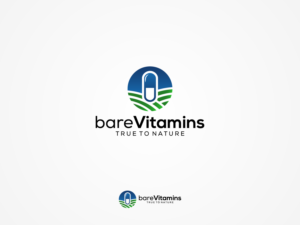 bareVitamins / True to Nature | Logo Design by shanks