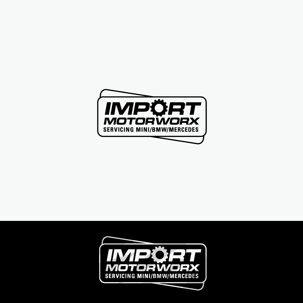 Logo Design by Sujit Banerjee for Import MotorWorx | Design #12807953