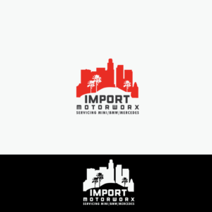 Logo Design by Sujit Banerjee for Import MotorWorx | Design: #12807954