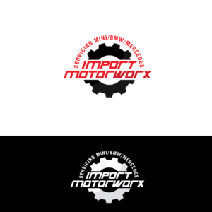 Logo Design by Sujit Banerjee for Import MotorWorx | Design: #12807955