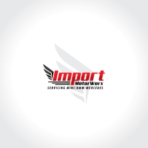 Logo Design by Sujit Banerjee for Import MotorWorx | Design: #12807957