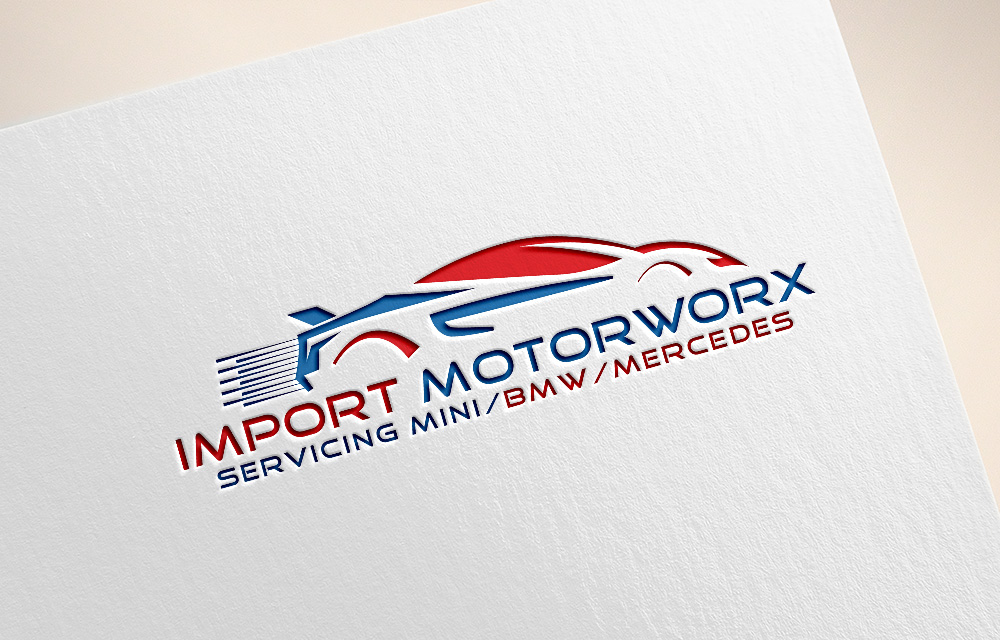 Logo Design by Turn Digital for Import MotorWorx | Design #12806650