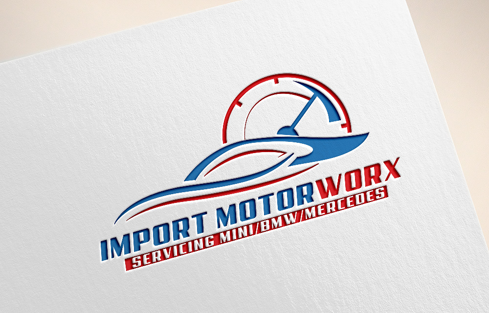 Logo-Design von Turn Digital für Import MotorWorx | Design #12806652