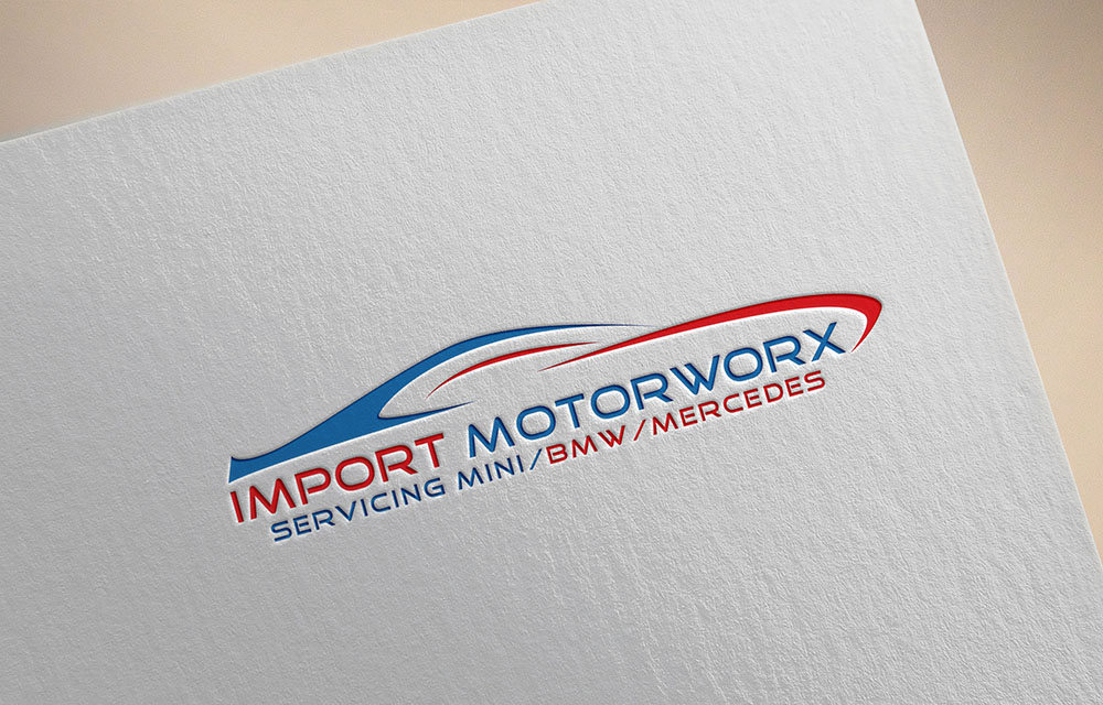 Logo-Design von Turn Digital für Import MotorWorx | Design #12857804