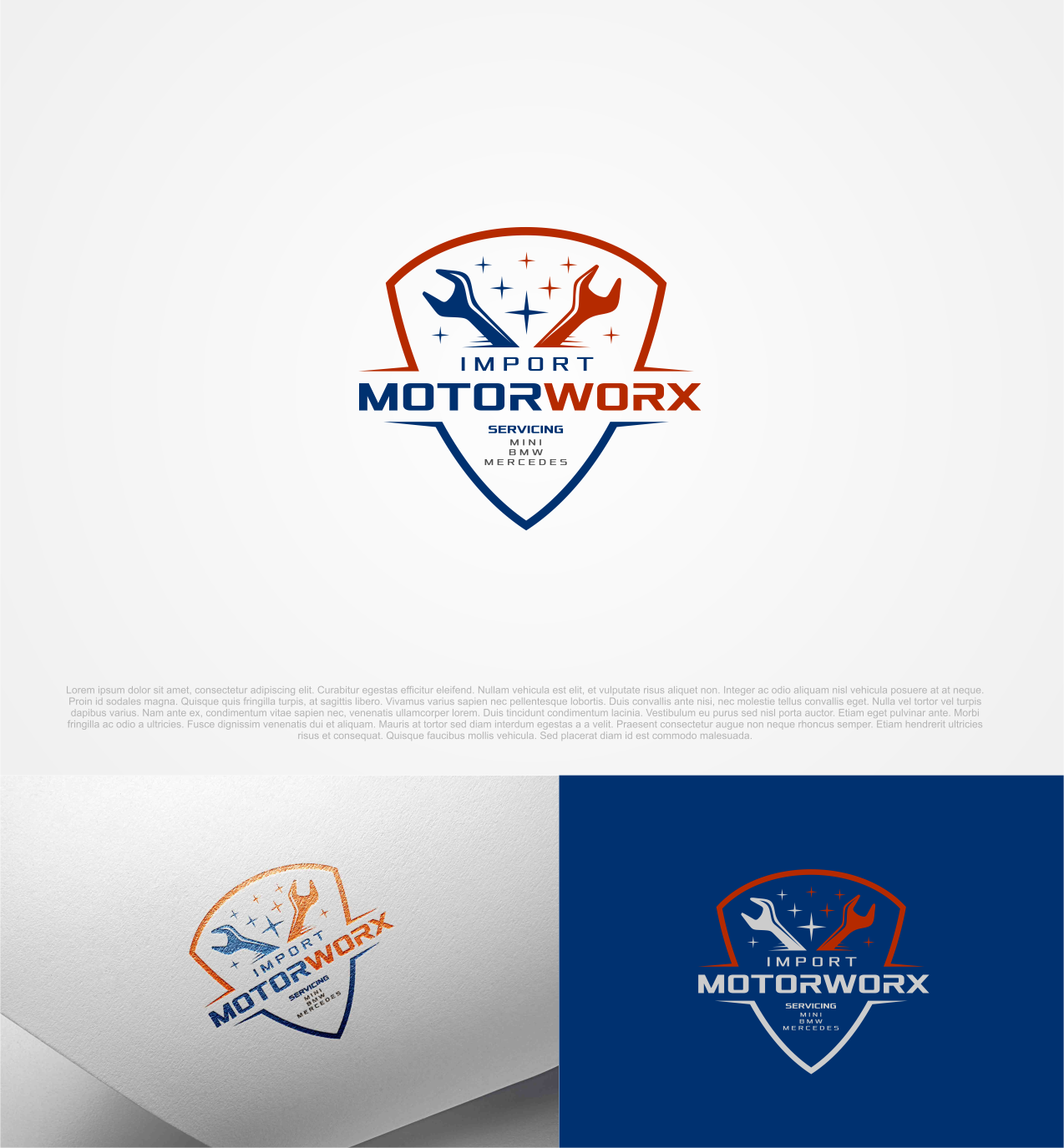 Logo Design by artswolf for Import MotorWorx | Design #12828134