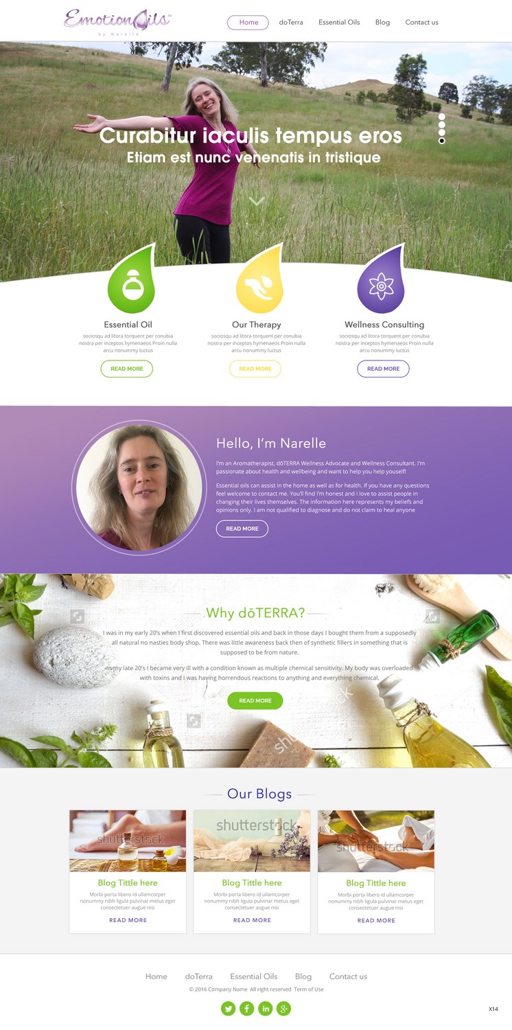 Web Design by pb for this project | Design #12818362