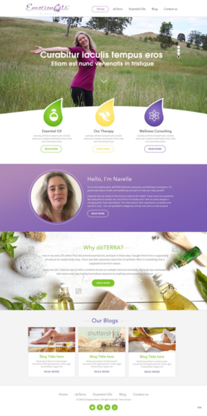 Web Design by pb for this project | Design: #12818362