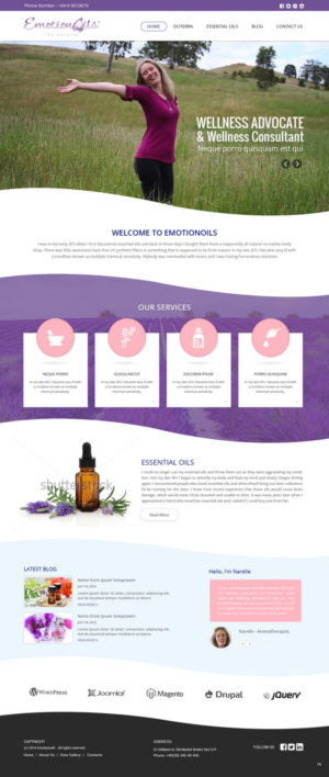 Web Design by pb for this project | Design: #12818365