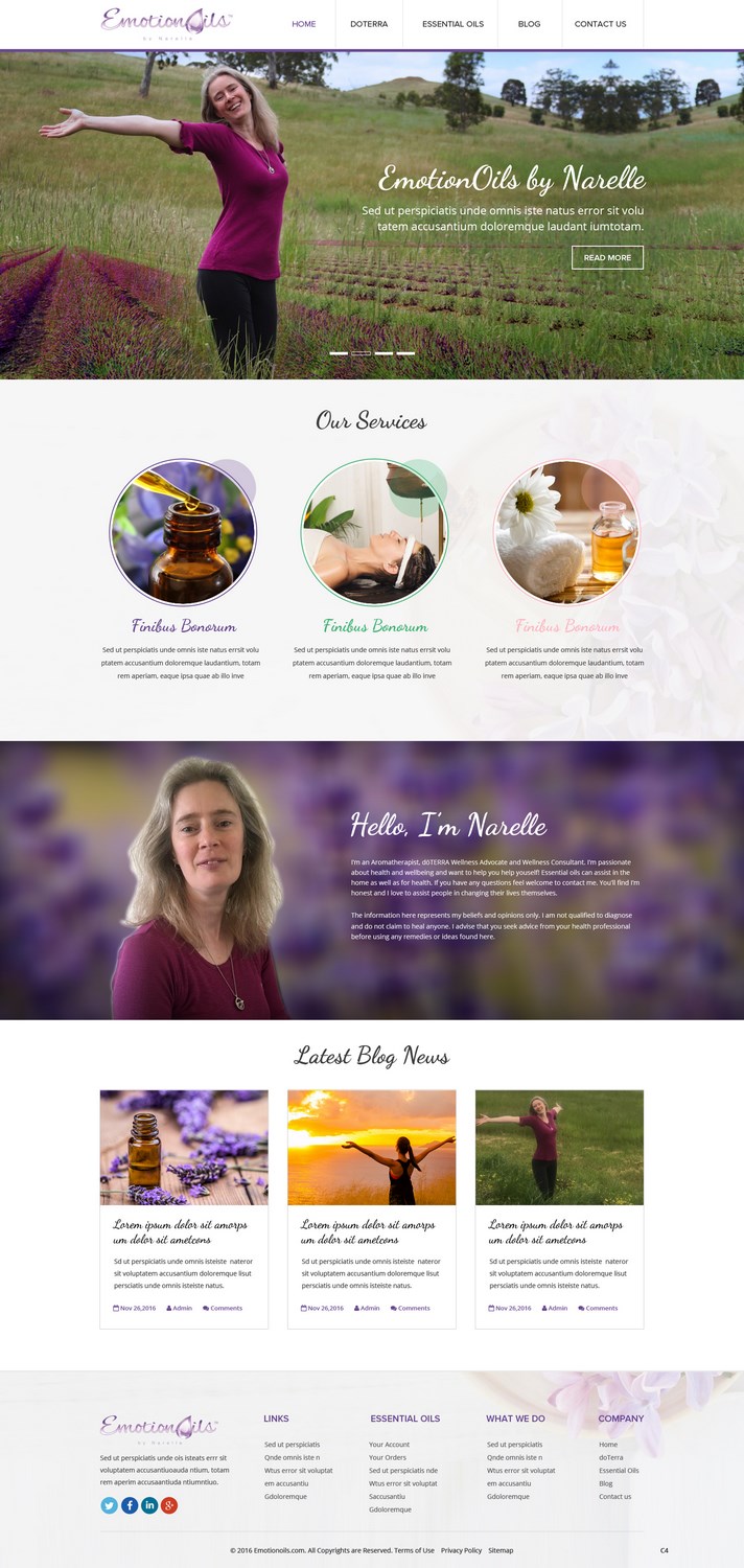 Web Design by pb for this project | Design #12818367