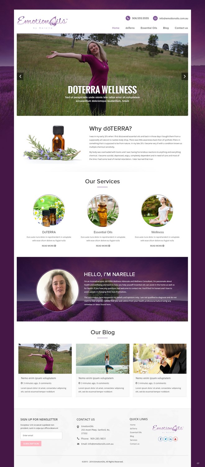 Web Design by pb for this project | Design #12818368