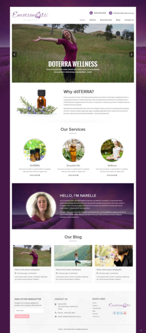 Web Design by pb for this project | Design: #12818368