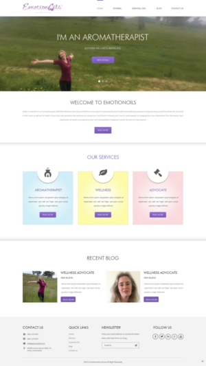 Web Design by pb for this project | Design: #12818377