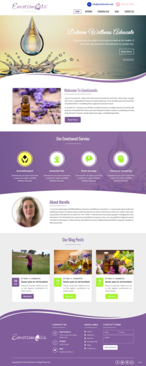 Web Design by pb for this project | Design: #12818379