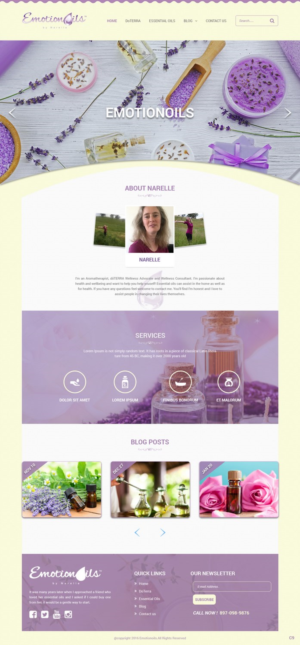 Web Design by pb for this project | Design: #12818380