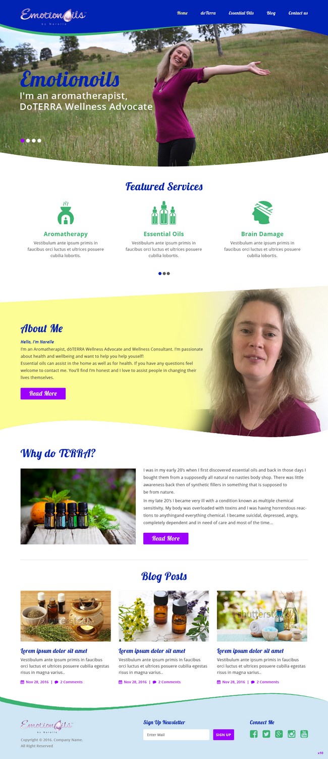 Web Design by pb for this project | Design #12836194