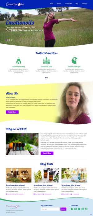 Web Design by pb for this project | Design: #12836194