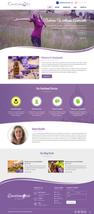 Web Design by pb for this project | Design: #12836195