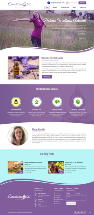 Web Design by pb for this project | Design: #12843889
