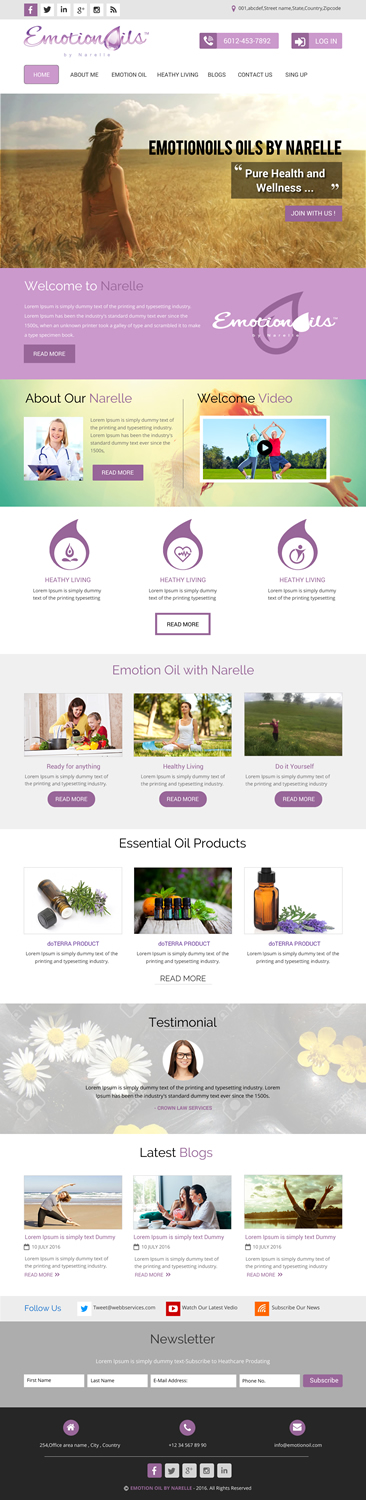 Diseño Web por rightway para este proyecto | Diseño #12798013