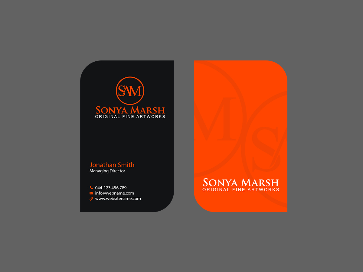 Business Card Design by Creations Box 2015 for this project | Design #12810481