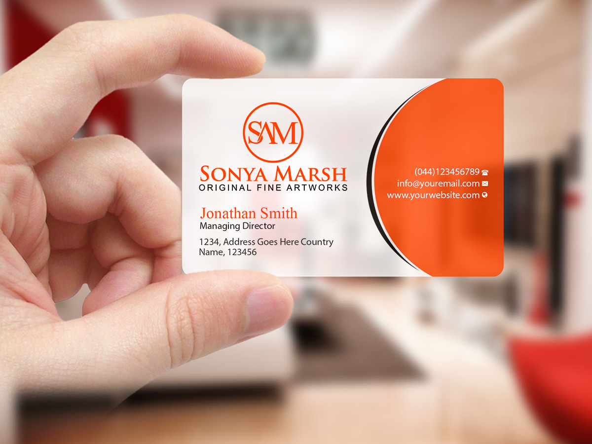 Business Card Design by Creations Box 2015 for this project | Design #12810551