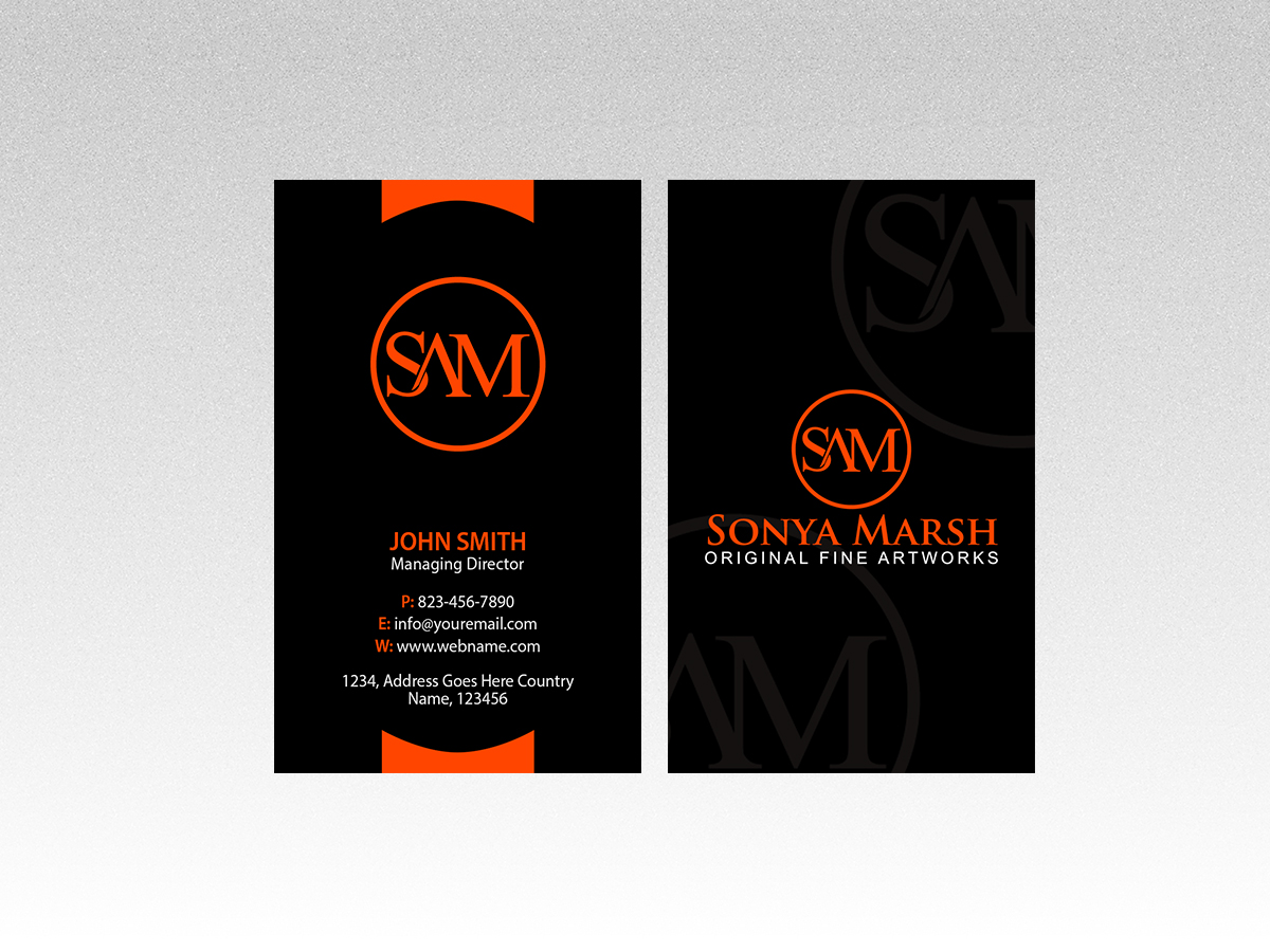 Business Card Design by Creations Box 2015 for this project | Design #12810565