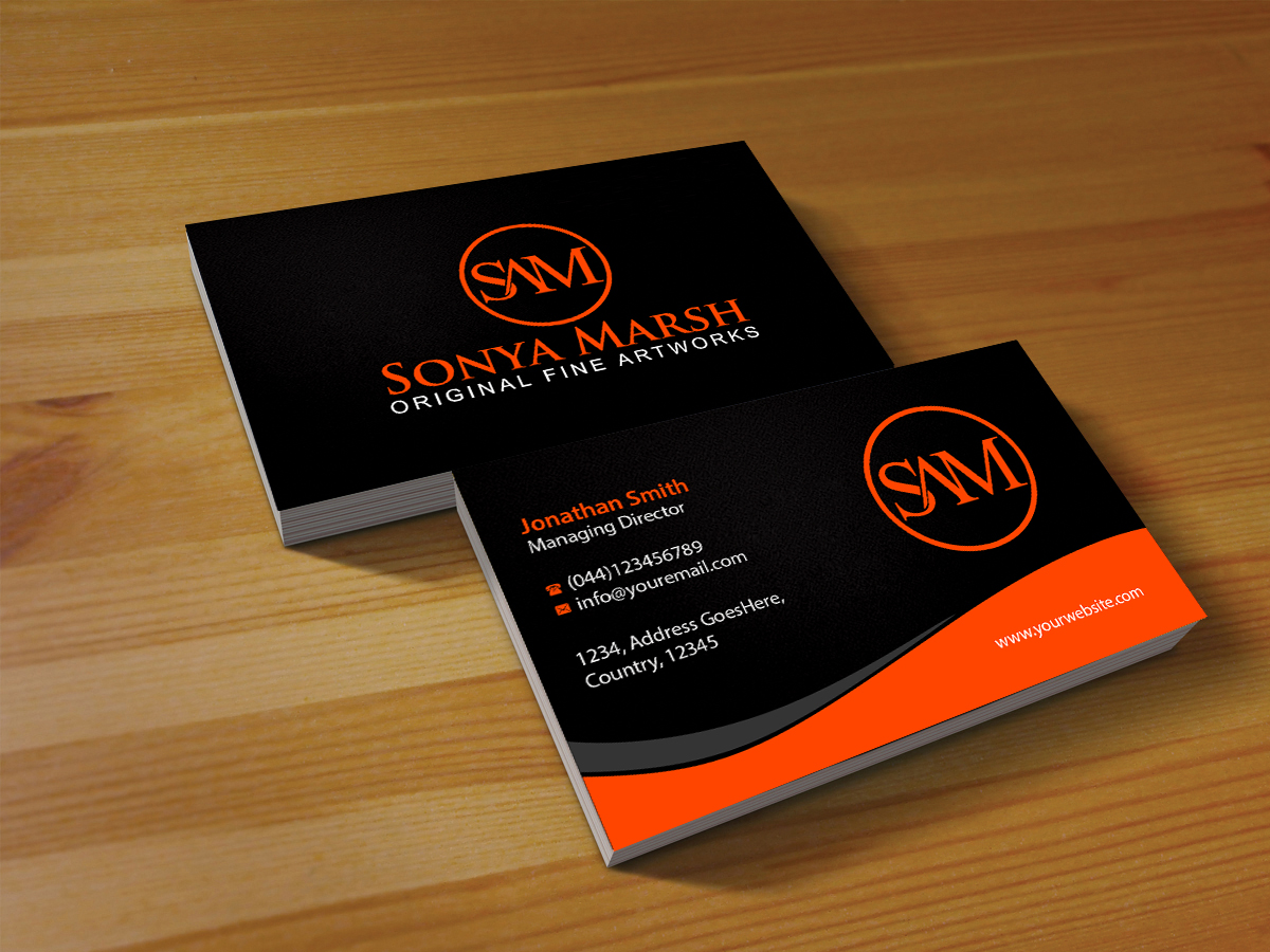 Business Card Design by Creations Box 2015 for this project | Design #12810567