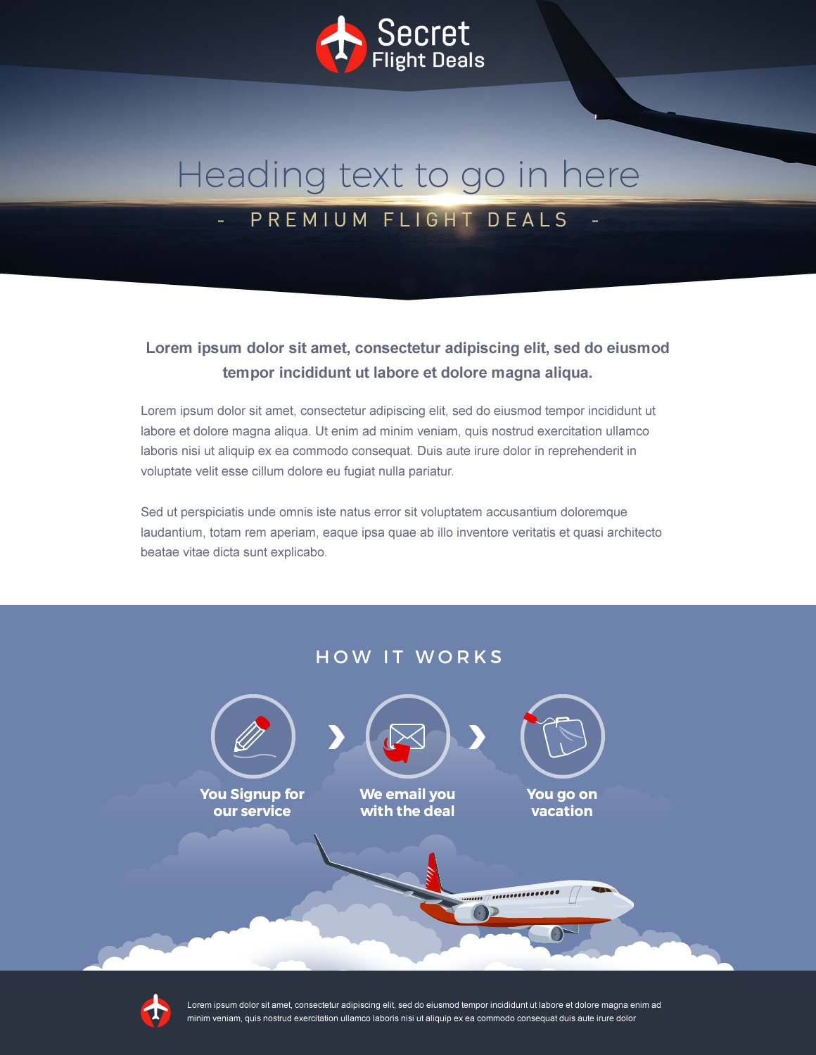playful colorful travel newsletter design for a company by channel