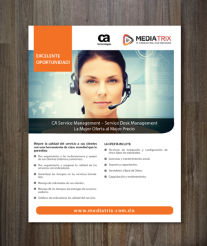 Diseño de Flyer por alex989 para Mediatrix | Diseño: #12805415