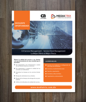 Diseño de Flyer por alex989 para Mediatrix | Diseño: #12815343