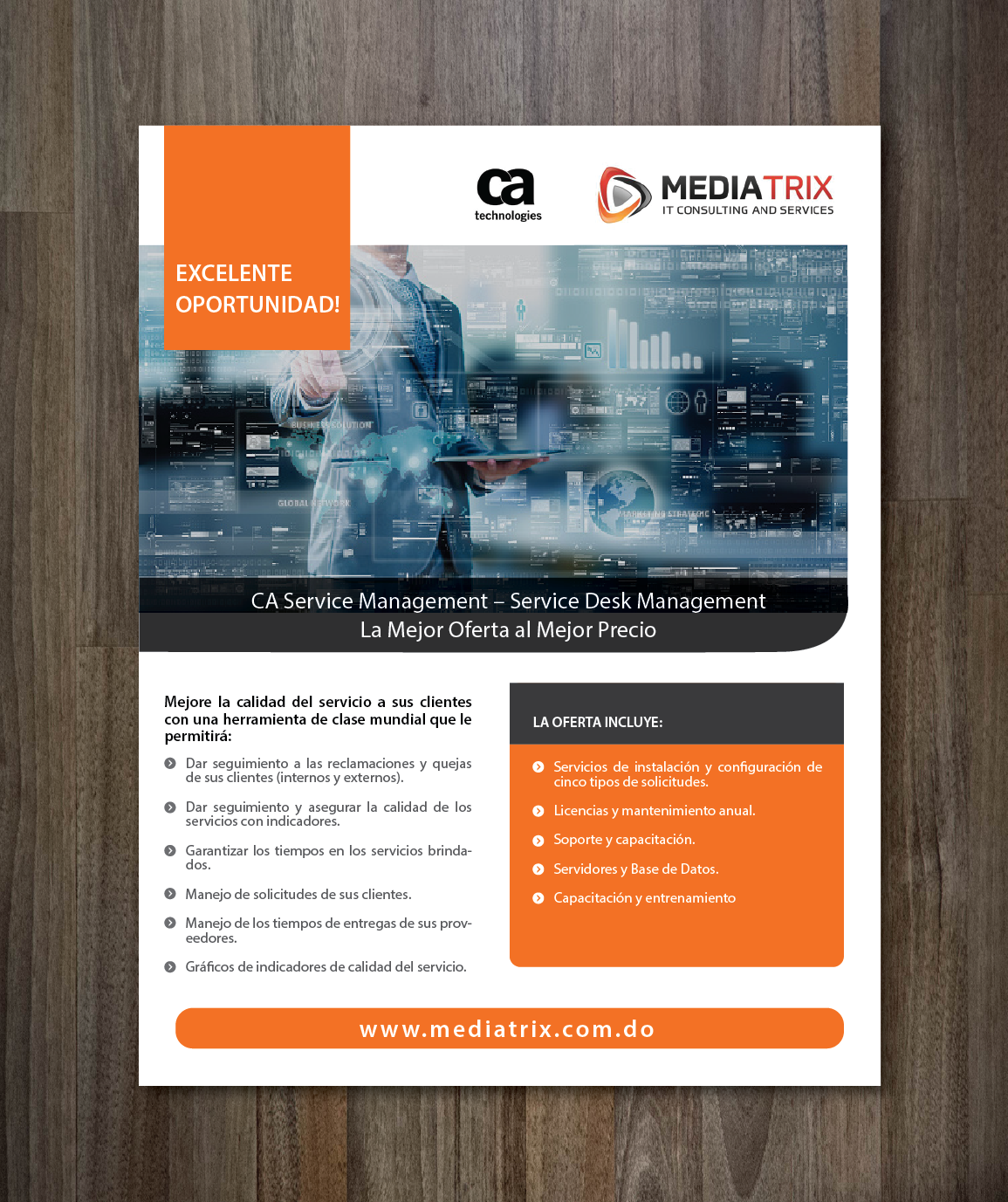 Diseño de Flyer por alex989 para Mediatrix | Diseño: #12815344